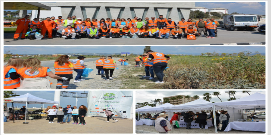 Η Τσιμεντοποιία Βασιλικού ολοκλήρωσε σειρά περιβαλλοντικών δράσεων της Παγκύπριας εκστρατείας Let’s Do It Cyprus